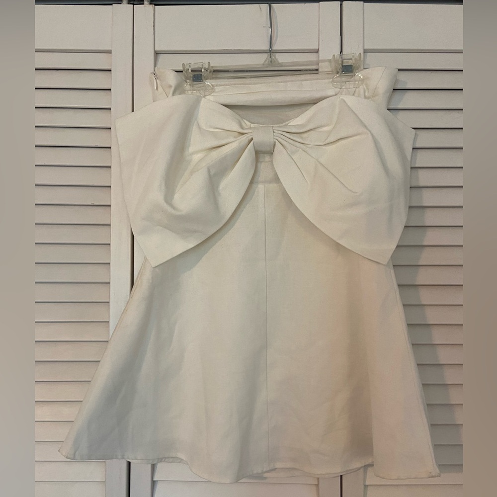 Altar’d State White Bow Dress
